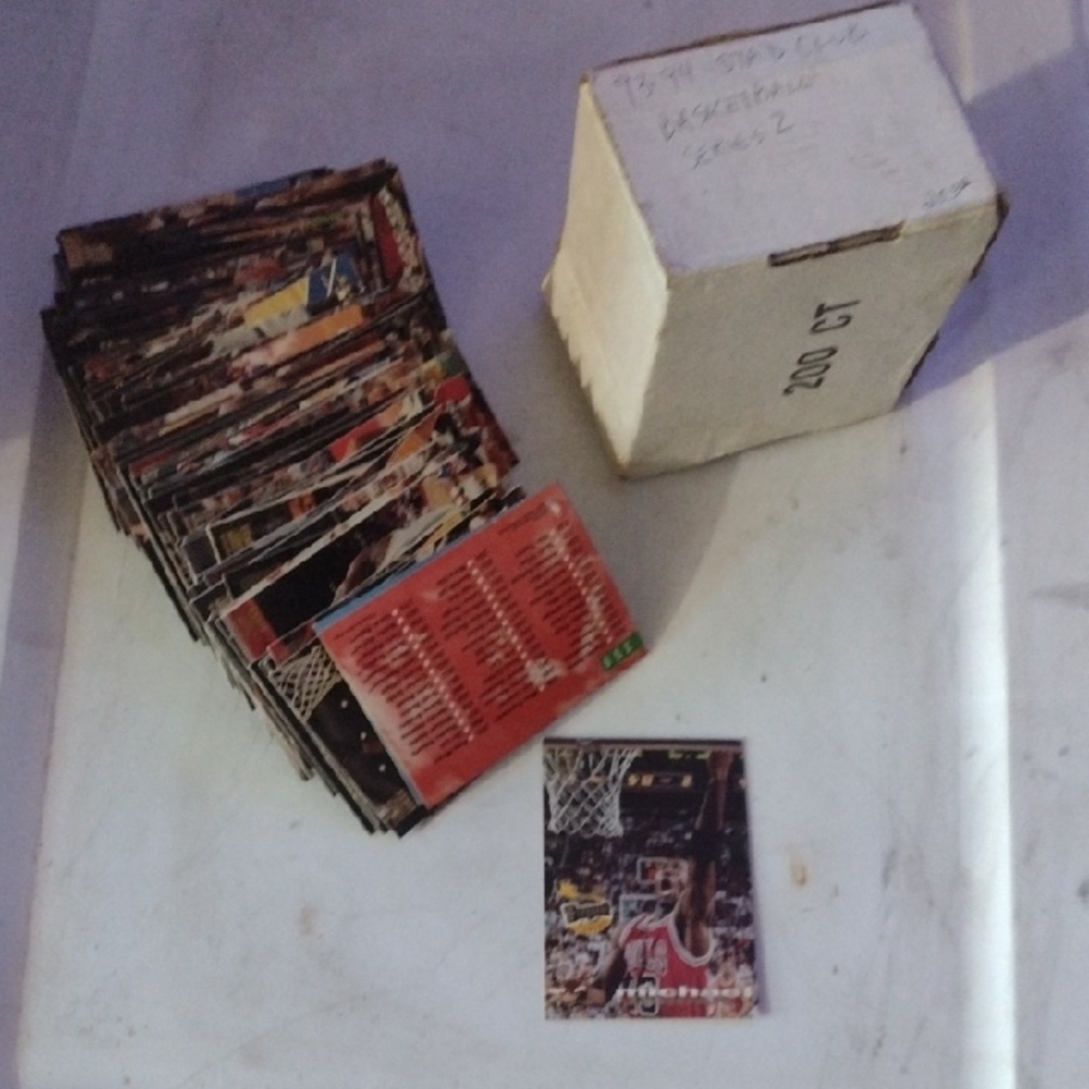 93' Stadium Club Basketball Cards